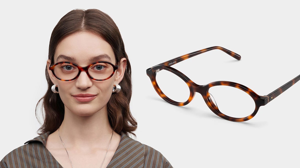 Everly Oval Tortoise Glasses