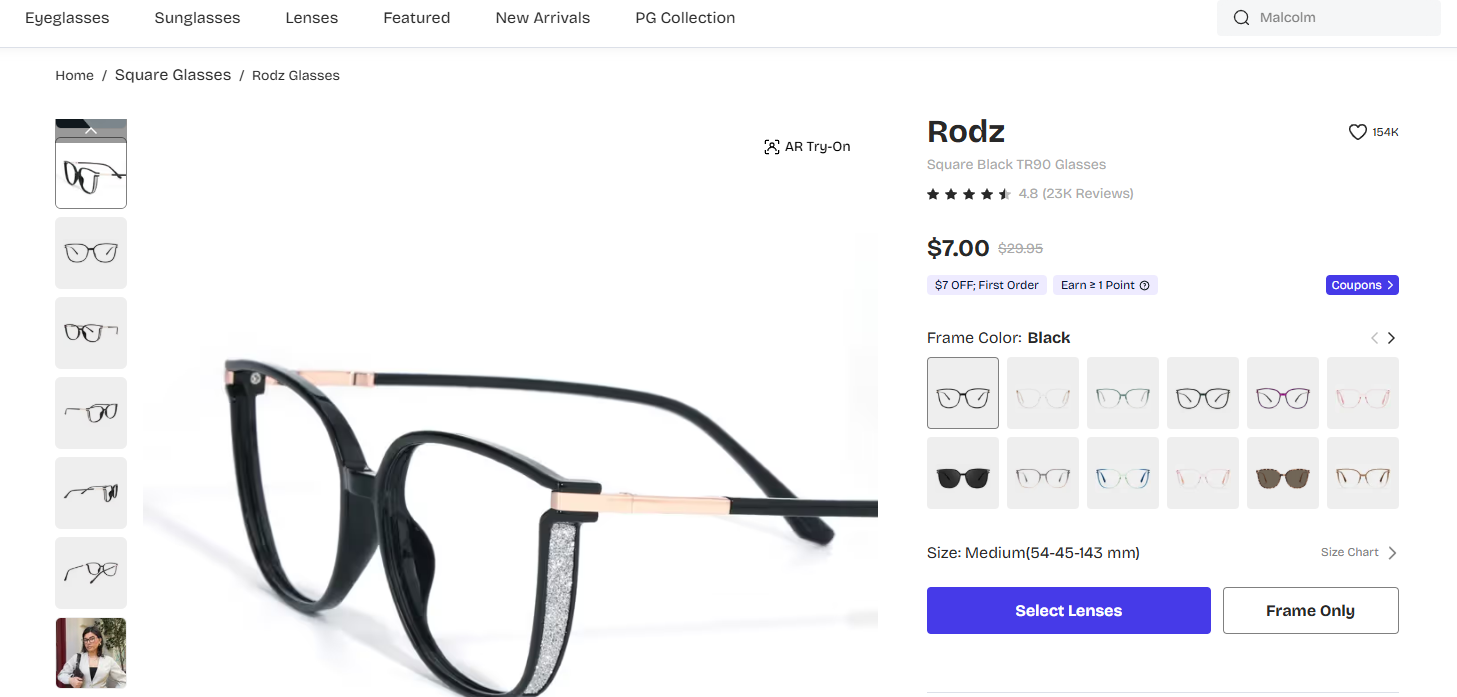 Rodz glasses