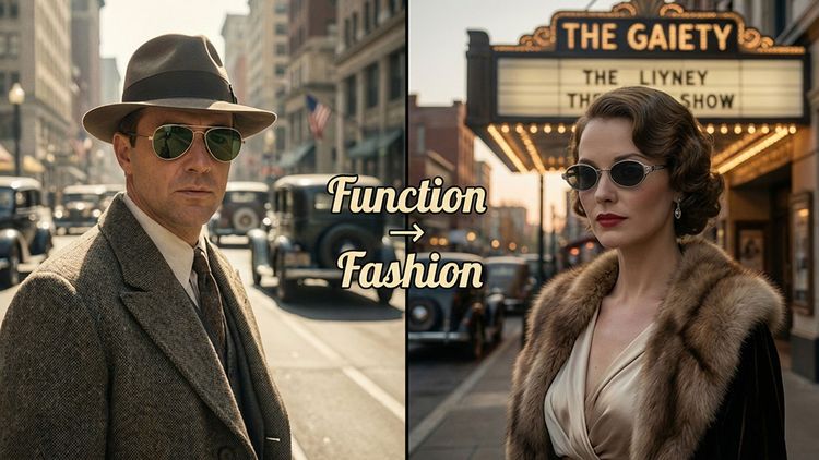 Sunglasses in the 1930s: How Style and Function Came Together