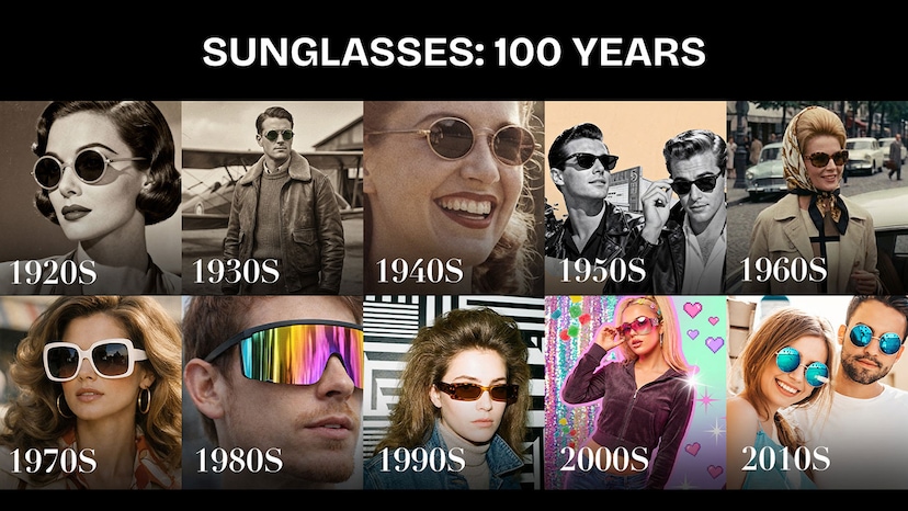 Through the Lens of Time: A Century of Sunglasses Evolution