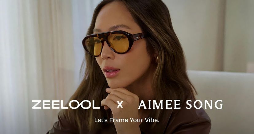ZEELOOL x Aimee Song Eyewear Collection: Four Styles for Every Vibe