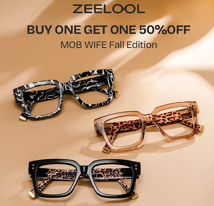 ZEELOOL buy one frame get one frame 50% off