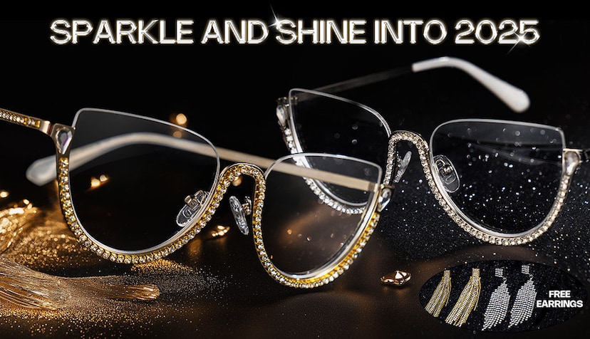 Zeelool Launches “Sparkly Eyeglasses” Campaign: Shine Bright, See Clear!