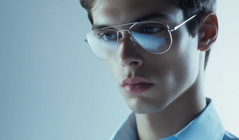 Men's aviator eyeglasses for sale online at ZEELOOL