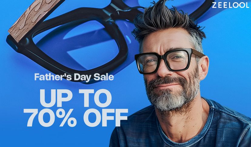 Zeelool Launched Father's Day Sale Up to 70% Off