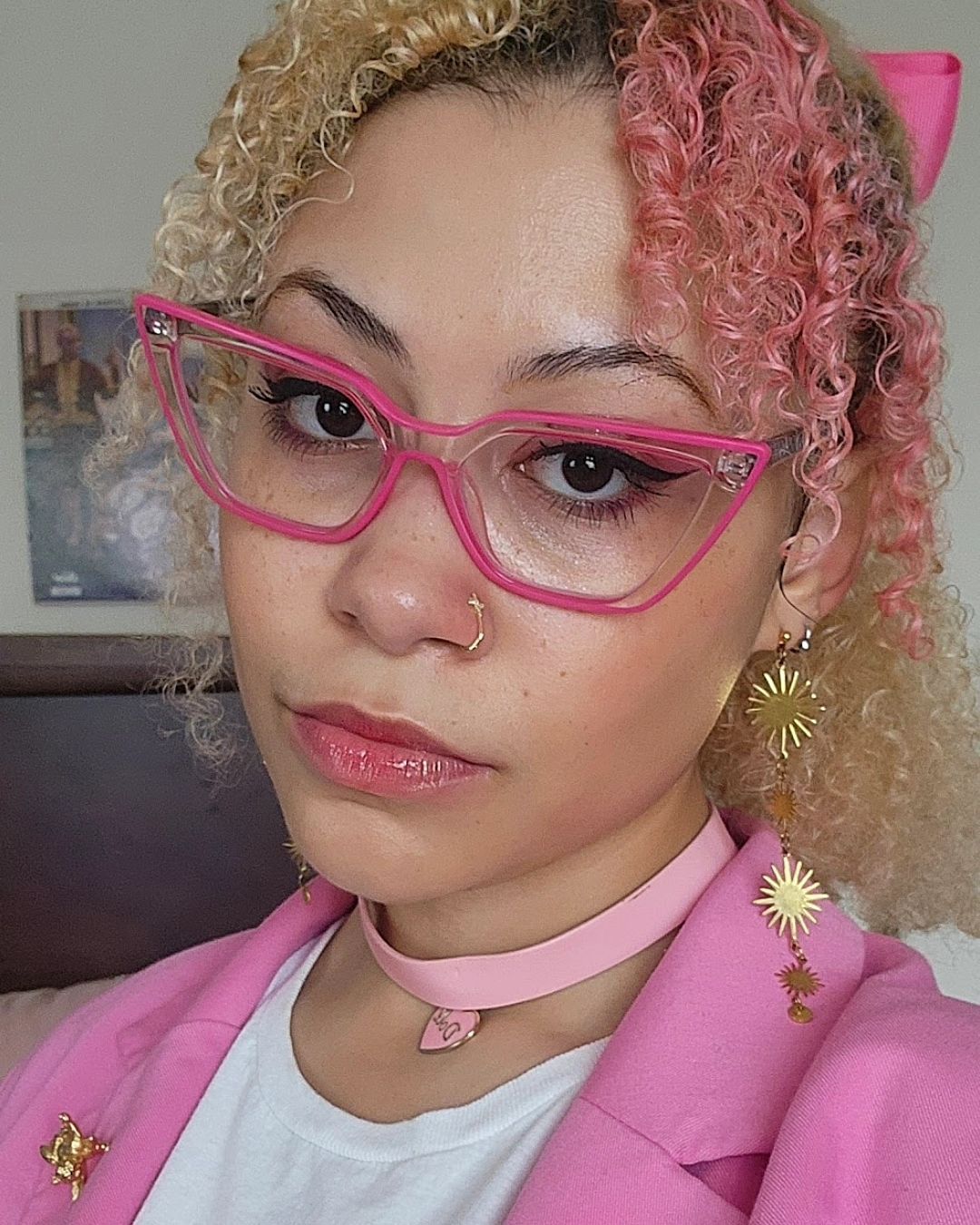 SISIKUI シシクイ　Square eye / CLEAR PINK SISIKUI シシクイ Square eye / CLEAR PINK THE SHISHIKUI Square eye
