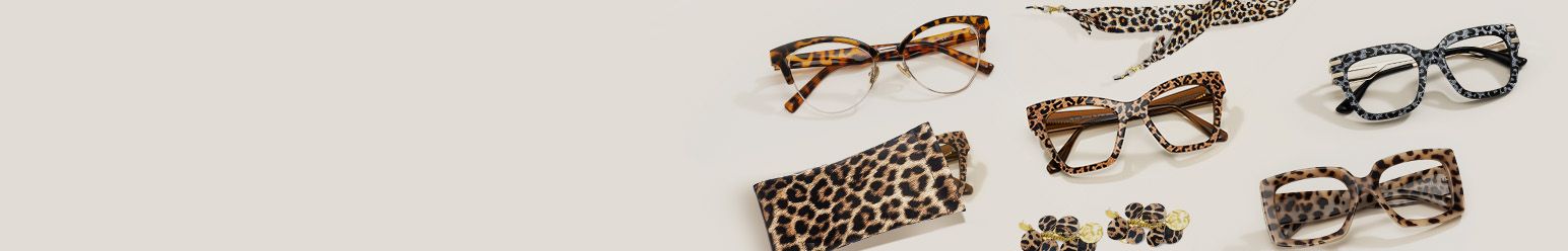 Animal Print Eyeglasses
