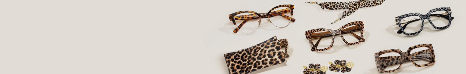 Animal Print Eyeglasses