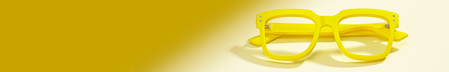 yellow frame glasses