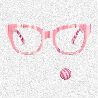 Nereyda Candy Glasses - Bubblegum