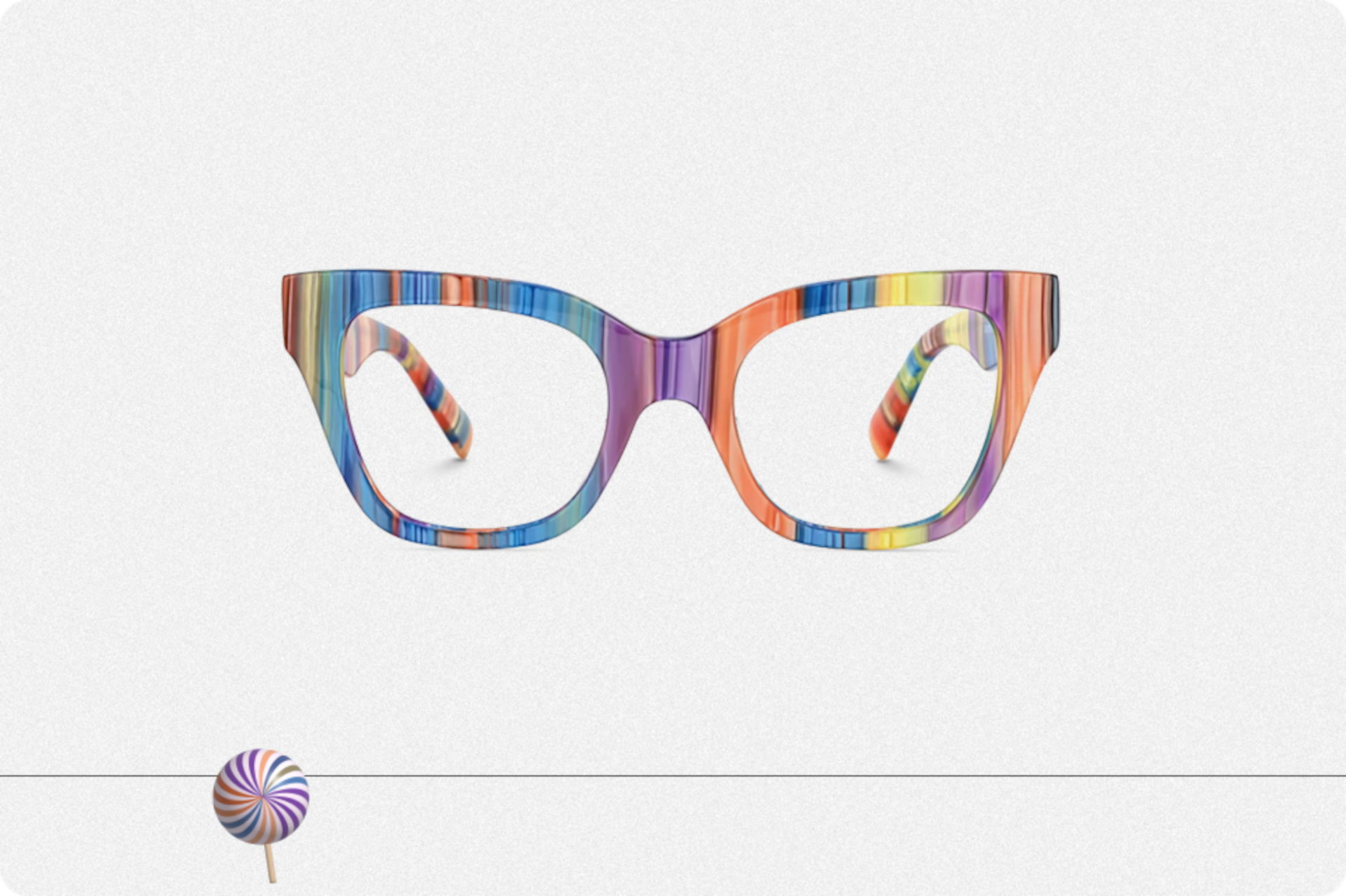 Nereyda Candy Glasses - Lollipop