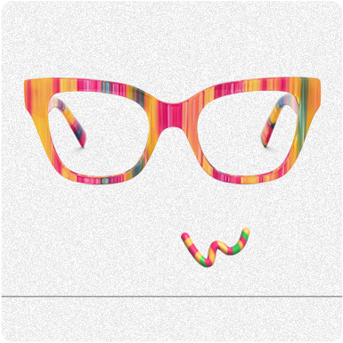 Nereyda Candy Glasses - Twizzlers