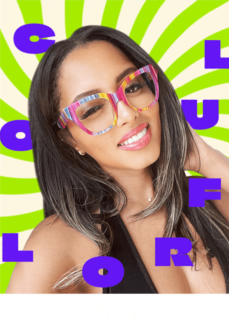 Zeelool optical eyeglasses online store candy-glasses-photo-wall2