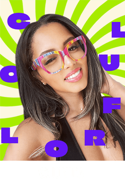 Zeelool optical eyeglasses online store candy-glasses-photo-wall2