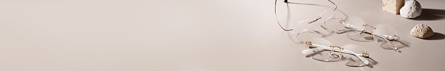 rimless glasses, frameless glasses, rimless prescription glasses