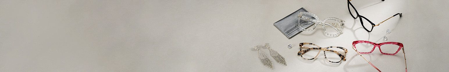 sparkly glasses frames