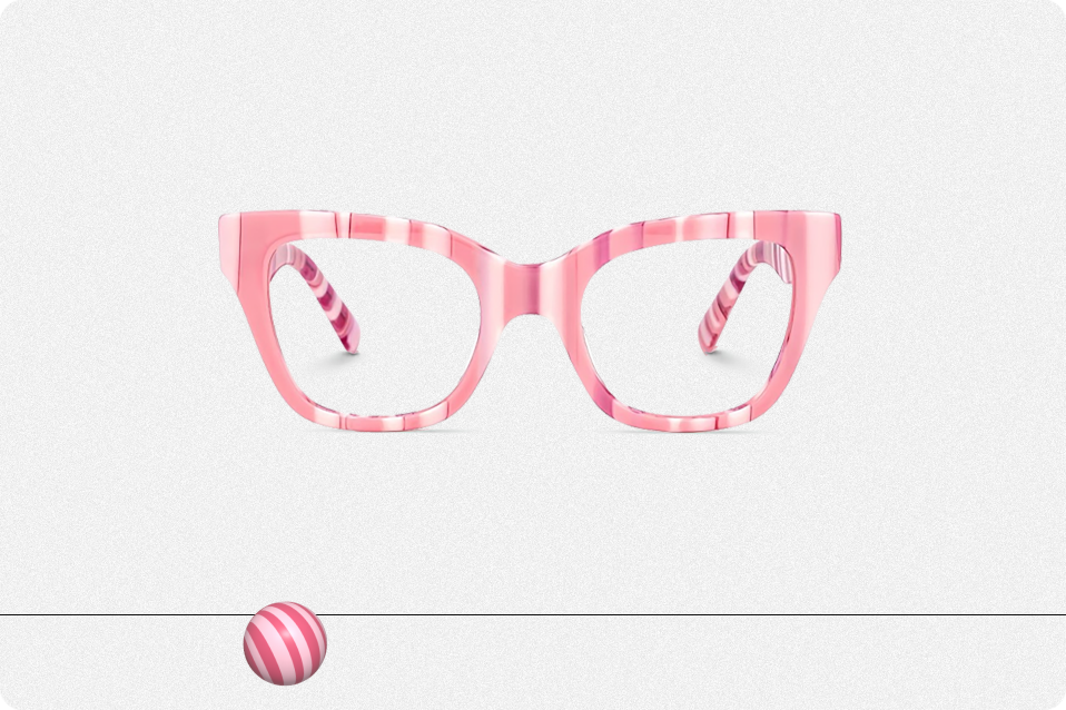 Nereyda Candy Glasses - Bubblegum