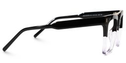 Marin Aviator Black-Clear Glasses2