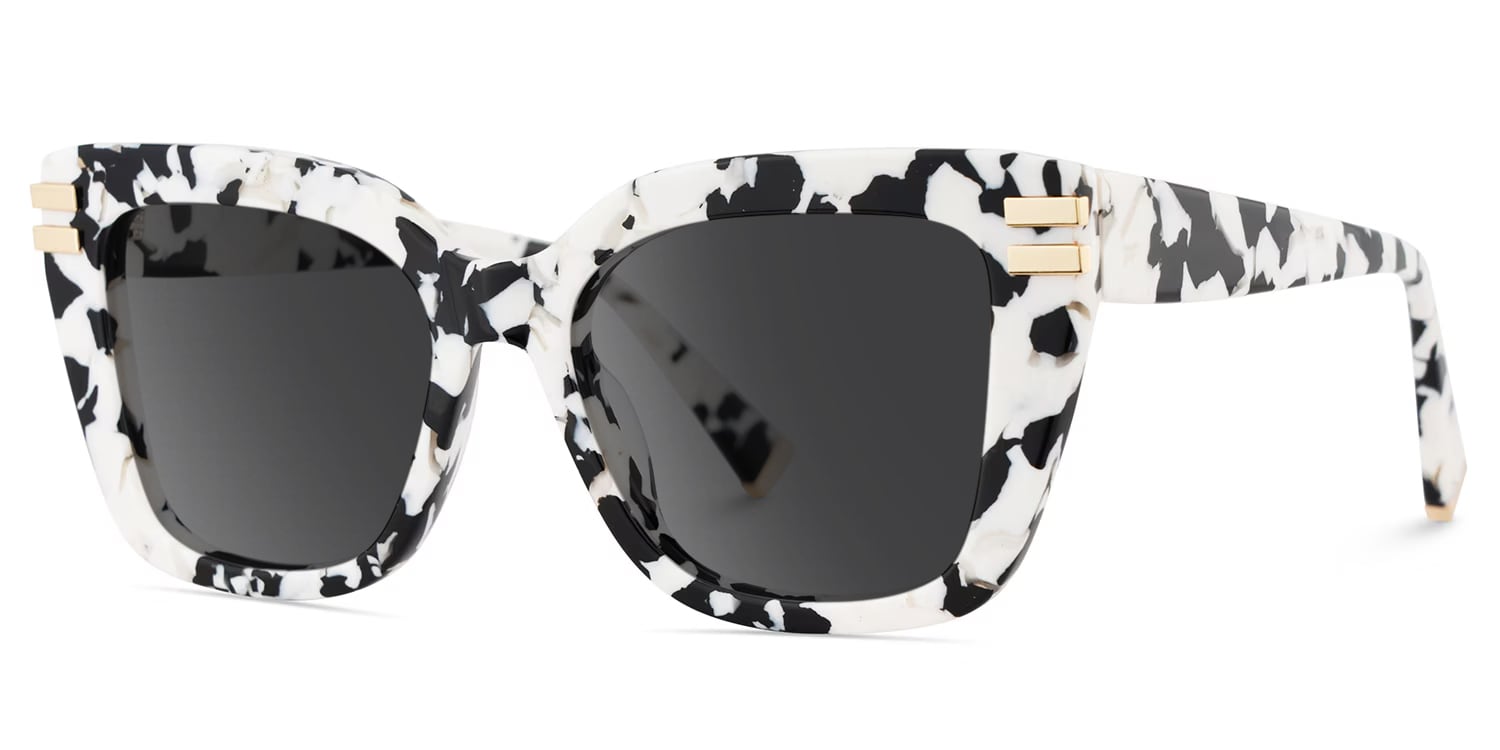 Cardozo Square Cow Print Glasses2