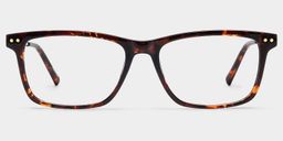 Eleanor Brown Rectangle Glasses1