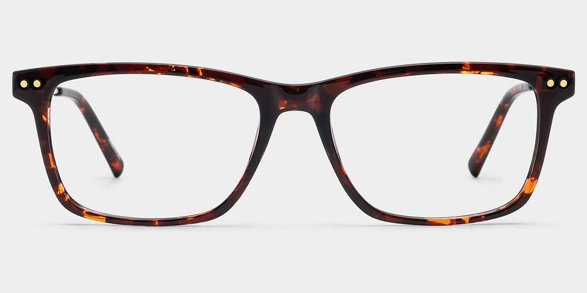 Eleanor Brown Rectangle Glasses