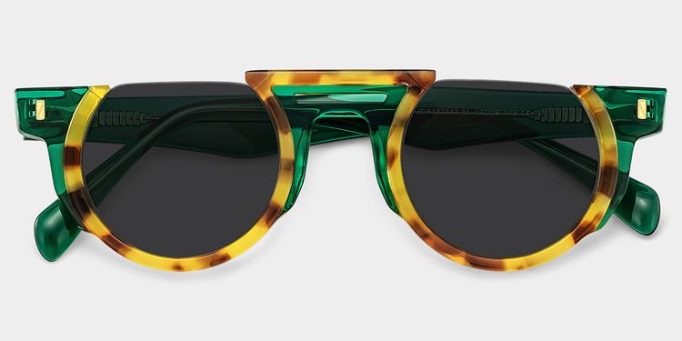 Mastin Round Tortoise Glasses
