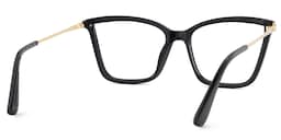 Stephens Cateye Black Glasses5