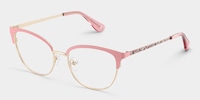 Lacey Browline Pink Glasses2