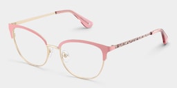 Lacey Browline Pink Glasses3