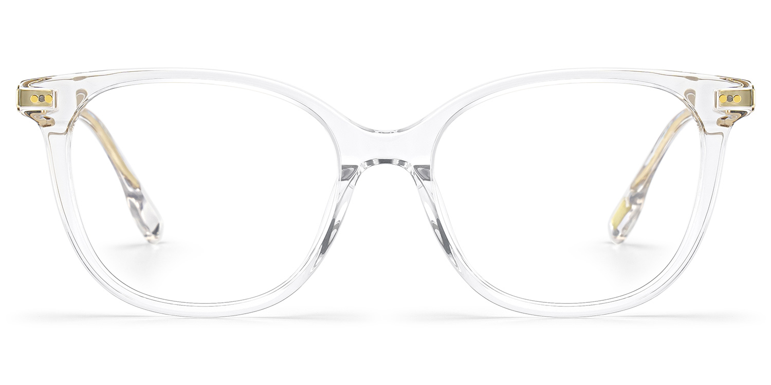 Daisy Clear Round Eyeglass Frames for Women | ZEELOOL