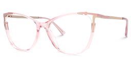 Yomary Cateye Pink Glasses1