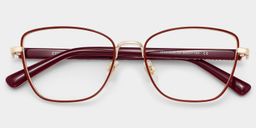Lucille Red Butterfly Glasses2