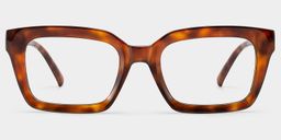 Marley Tortoise Rectangle Glasses1