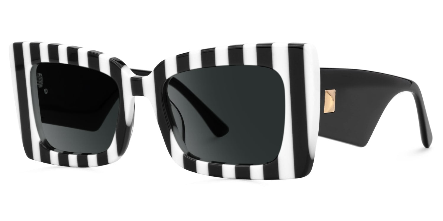 Mitia Zebra Print Prescription Sunglasses and Frames1