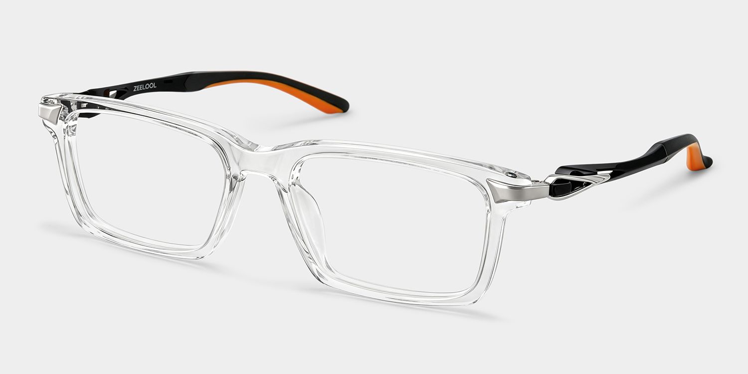 Orion Clear Rectangle Eyeglasses On Sale | ZEELOOL2