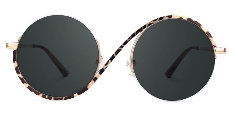 Flozif Round Tortoise Glasses