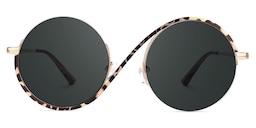 Flozif Round Tortoise Glasses0