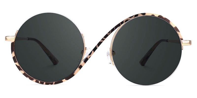 Flozif Round Tortoise Glasses