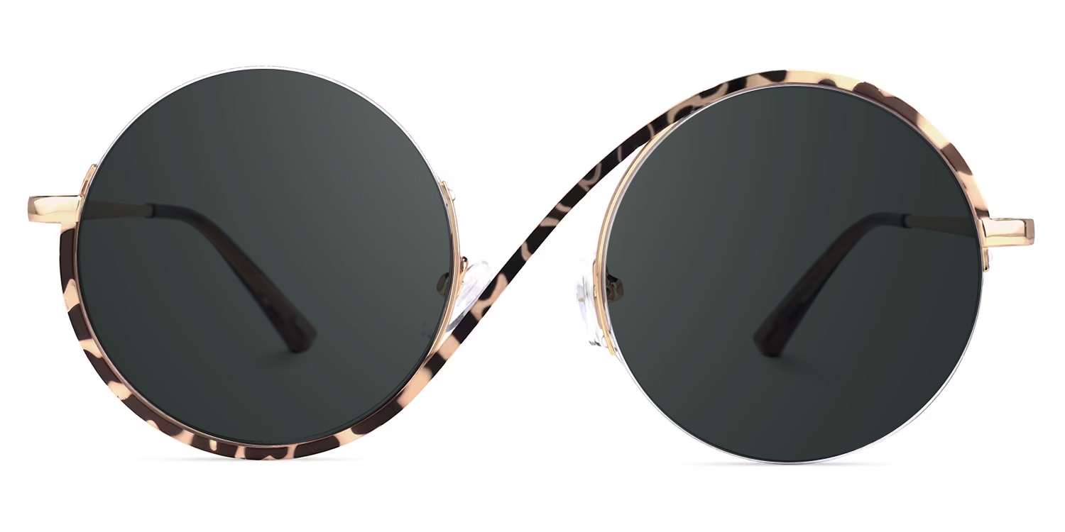 Flozif Round Tortoise Glasses