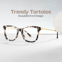 Vibert Rectangle Tortoise Glasses0