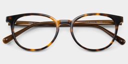 Allison Tortoise Round Glasses3