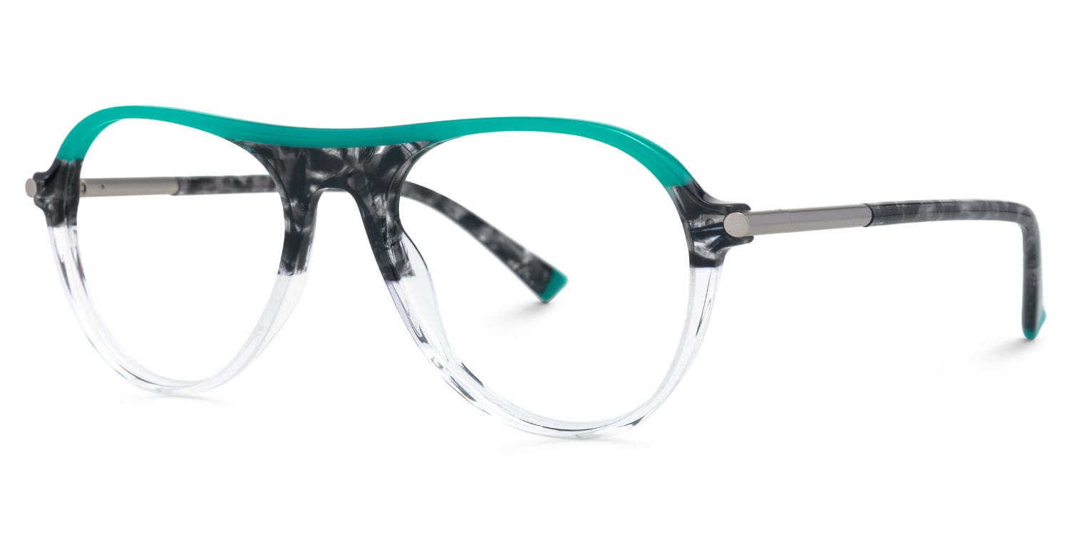 Cisse Brown Thin Frame Eyeglasses Zeelool Optical