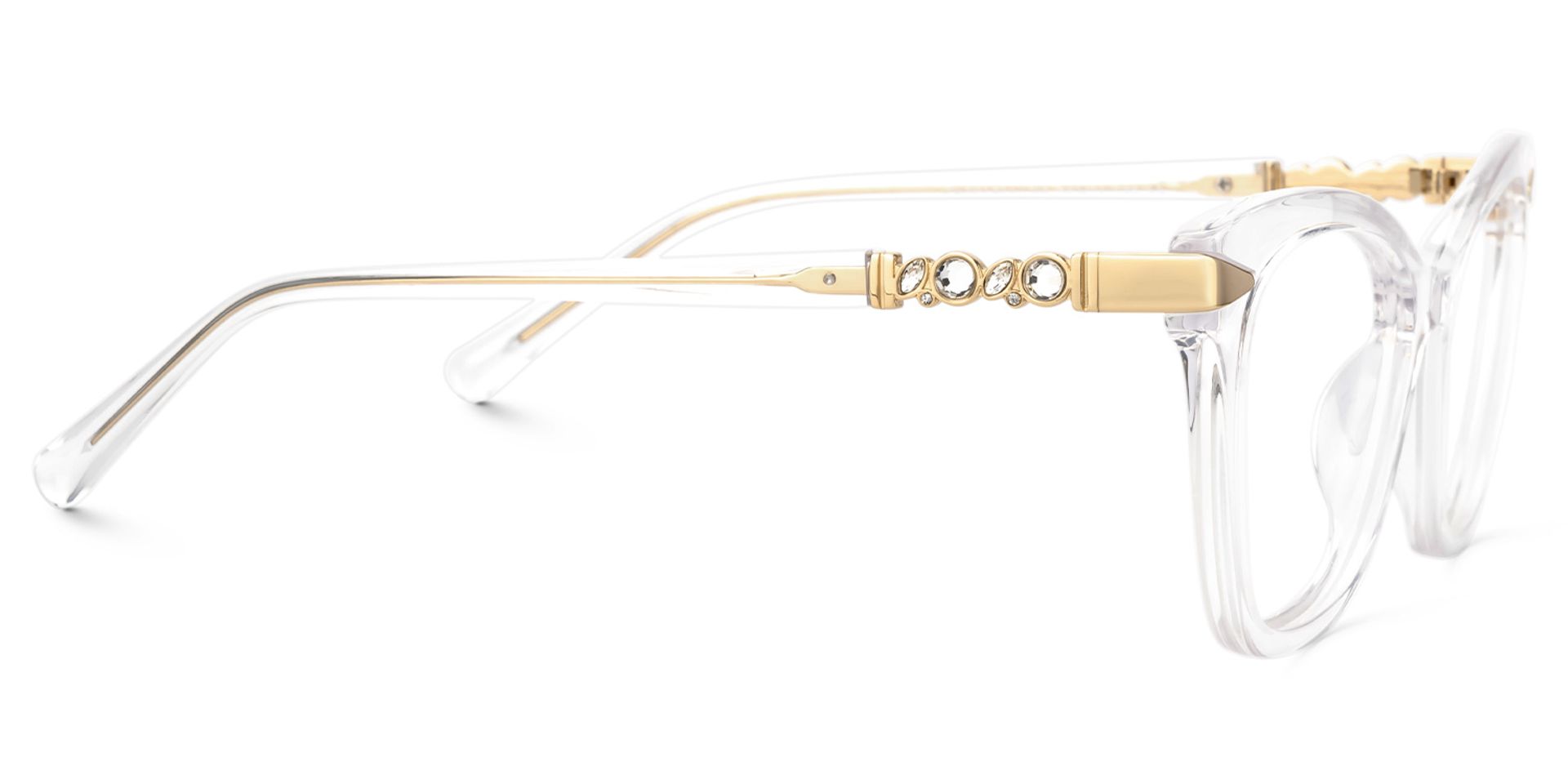 Designer Cledus Glasses in Mixed-Materials Full-Frame2