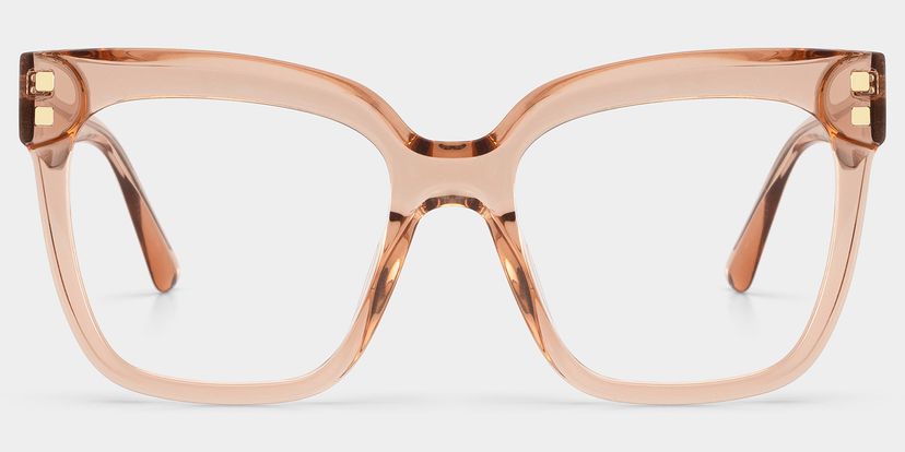Minguela Square Beige Glasses