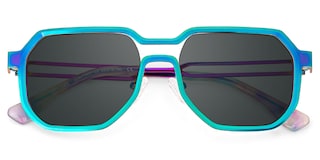 Hype Geometric Iridescent Glasses2
