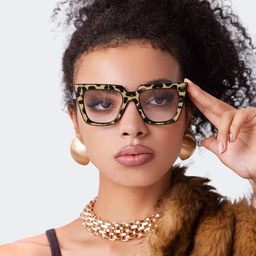 Gipson Leopard Cat eye Glasses6