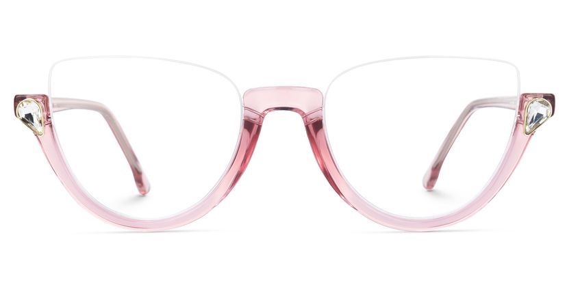 Felicia Cat Eye Pink Glasses