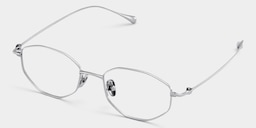 Everett Geometric Silver Glasses6