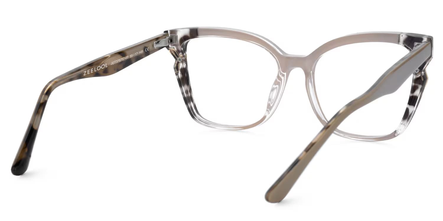 Pink Cat eye Glasses for Oval Face | Zeelool3