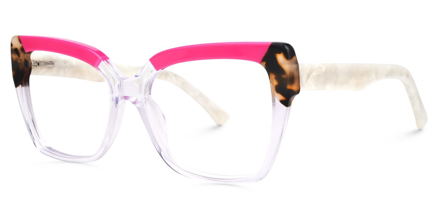 Cateye Aidelys Clear Glasses for Sale -Zeelool Glasses1